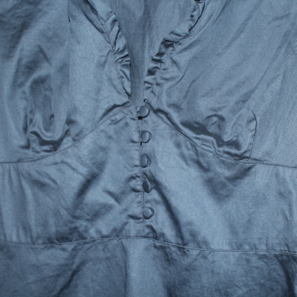5/$25 ๐ Massimo Dutti Black Long sleeve Blouse - Picture 2 of 8